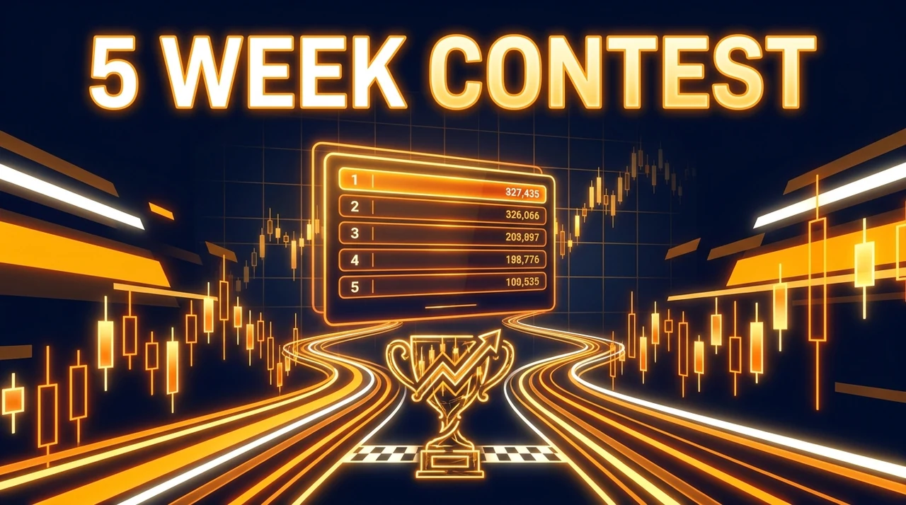 Five-week trading competition with class leaderboard